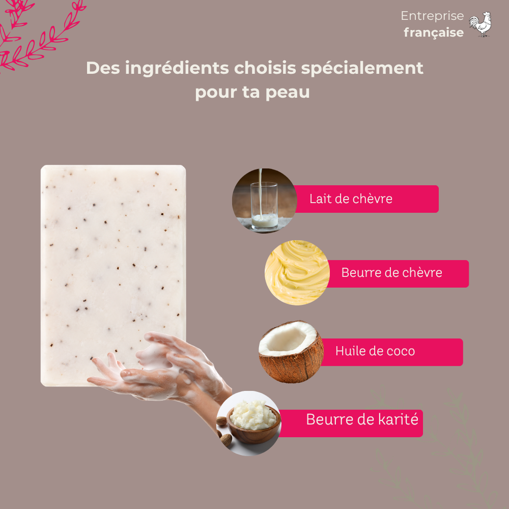 Nettoyant Visage Rééquilibrant au Lait de Chèvre